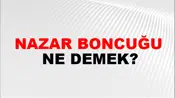 Nazar Boncuğu