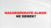 Nazarıdikkate Almak