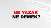 Ne Yazar