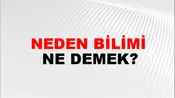Neden Bilimi