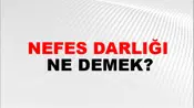 Nefes Darlığı