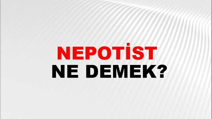 Nepotist Nepotist