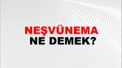 Neşvünema