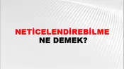Neticelendirebilme