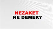 Nezaket