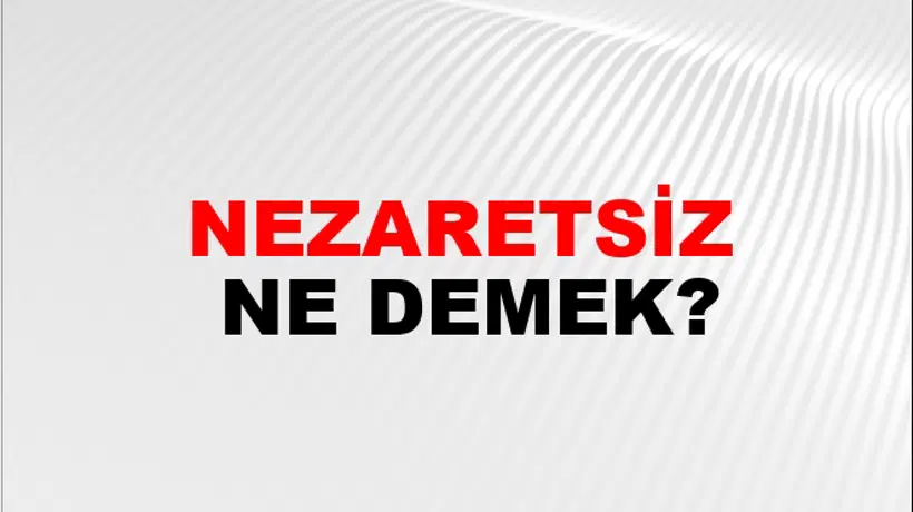 Nezaretsiz Nezaretsiz