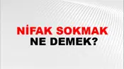 Nifak Sokmak