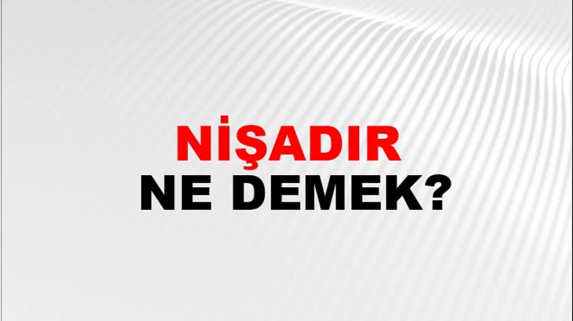 Nişadır Nişadır