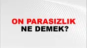 On Parasızlık