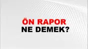 Ön Rapor