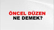 Öncel Düzen