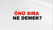 Önü Sıra
