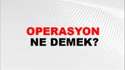 Operasyon