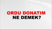 Ordu Donatım