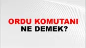 Ordu Komutanı