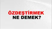 Özdeştirmek
