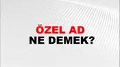 Özel Ad