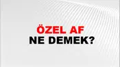 Özel Af
