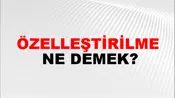 Özelleştirilme