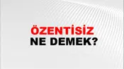 Özentisiz