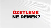 Özetleme