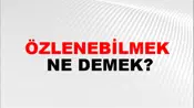 Özlenebilmek
