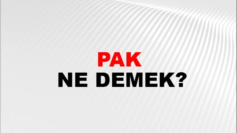 Pak Pak