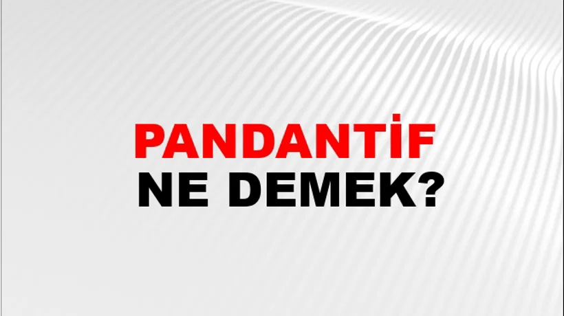 Pandantif Pandantif