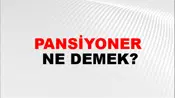 Pansiyoner