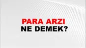 Para Arzı