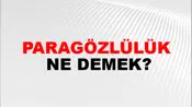 Paragözlülük