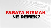Paraya Kıymak