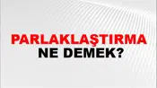Parlaklaştırma