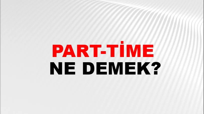 Part-time Part-time