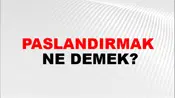 Paslandırmak