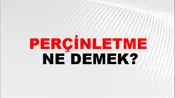 Perçinletme