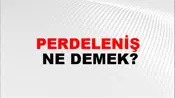Perdeleniş
