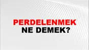 Perdelenmek