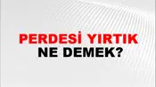 Perdesi Yırtık