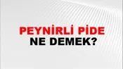 Peynirli Pide