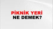 Piknik Yeri
