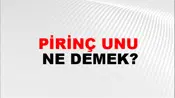 Pirinç Unu