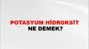 Potasyum Hidroksit