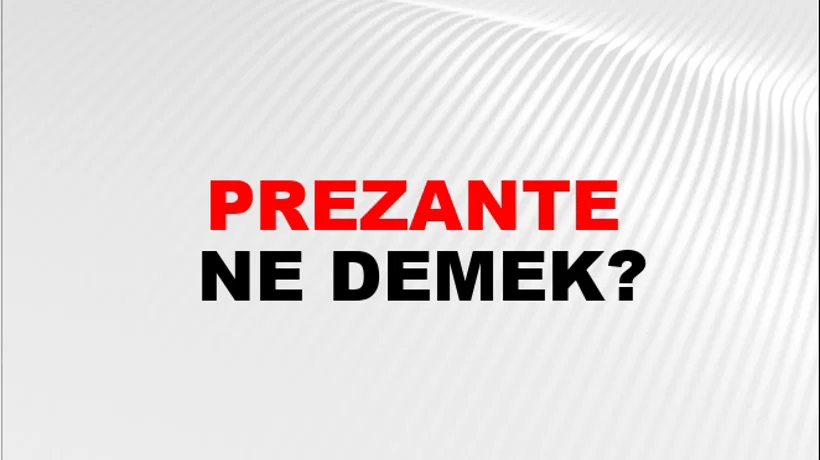 Prezante Prezante