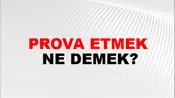 Prova Etmek