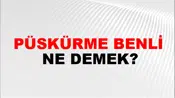 Püskürme Benli