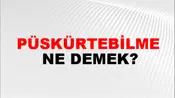 Püskürtebilme