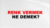 Renk Vermek