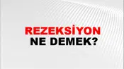 Rezeksiyon