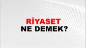 Riyaset